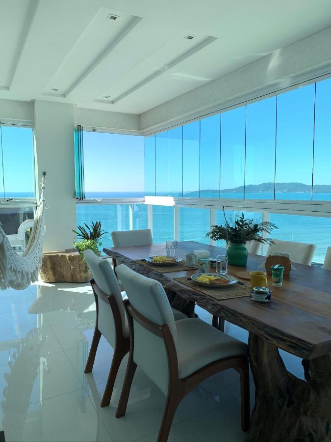 Cobertura Com Belissima Vista Para O Mar E Jacuzzi Итапема Экстерьер фото