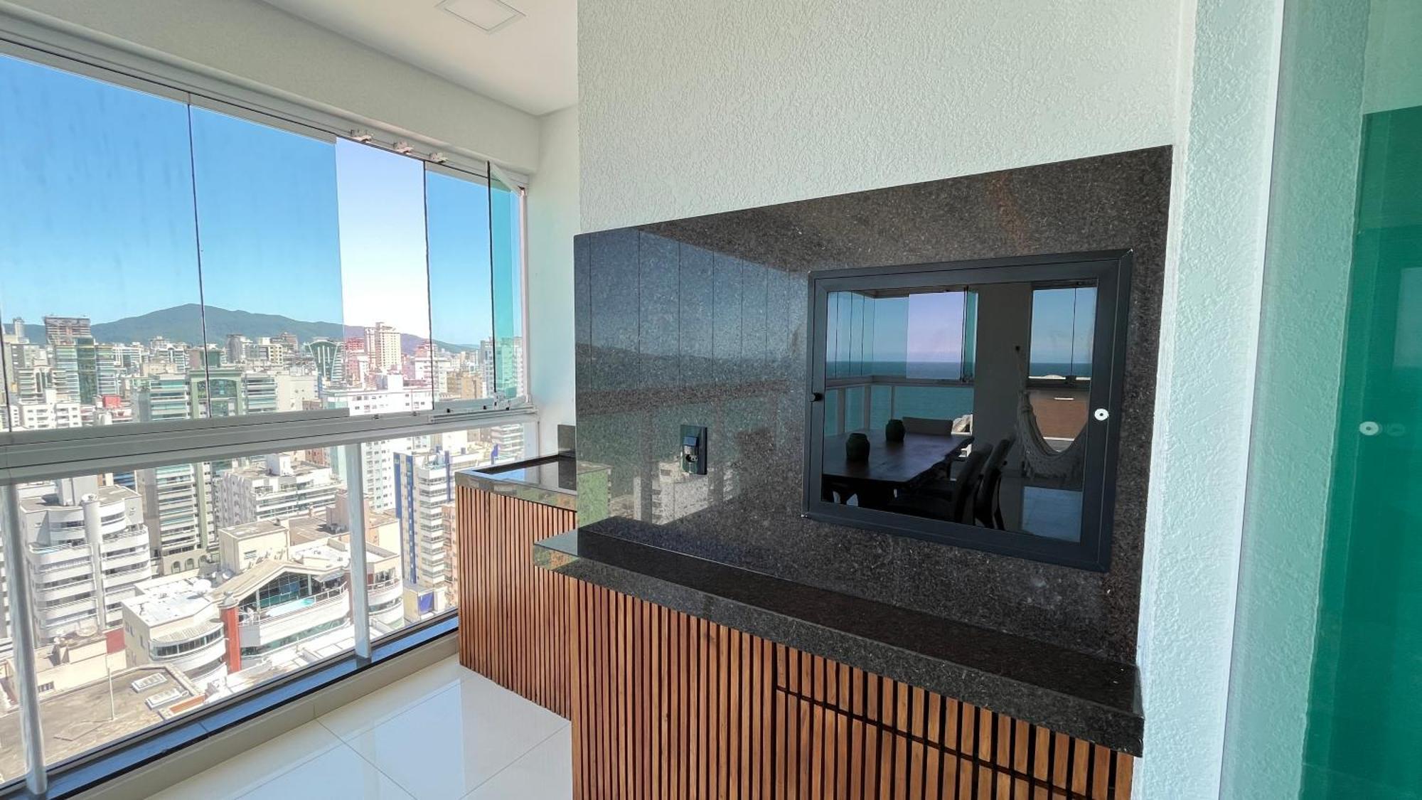 Cobertura Com Belissima Vista Para O Mar E Jacuzzi Итапема Экстерьер фото